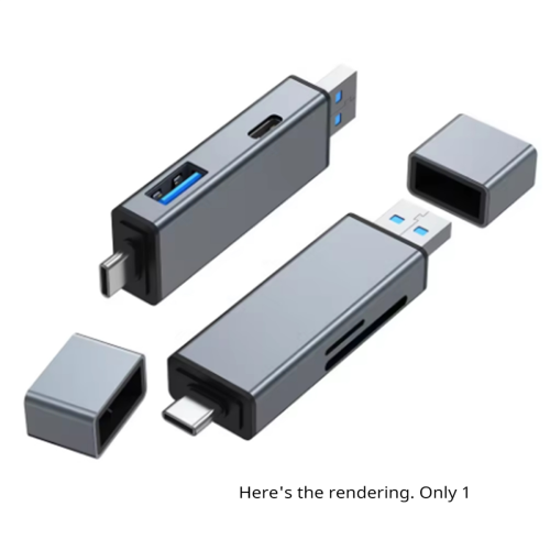 TF Card Reader OTG Adapter USB3.0 Flash Drive SD TF Card Reader 1