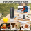 Electric Portable Espresso Coffee Machine Camping Coffee Maker White 5