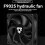 PC-computerbehuizingventilator 3-pins/4-pins 92 mm ventilator CPU-koeler koelventilator 6