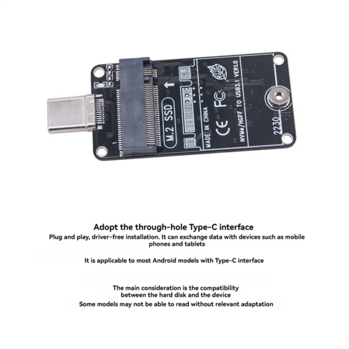 Carcasă SSD M.2 Carcasă pentru hard disk extern cu protocol dublu M.2 NVME 2