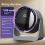 Desktop Circulating Fan Large Capacity Rechargeable Mini Table Fan 6