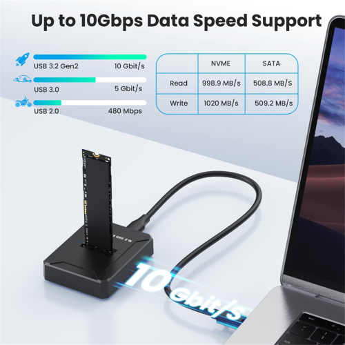 Suport nou pentru hard disk M.2, unitate SSD NVMe/NGFF cu protocol dual 1