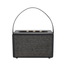 Professionelle bærbare trådløse vintage Bluetooth-højttalere USB sort