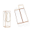 12 Pack Transparent Plastic Gift Box, with Golden Borders 4