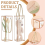 12 Pack Transparent Plastic Gift Box, with Golden Borders 3