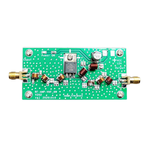 Ενισχυτής ισχύος 6W VHF FM 12V για πομπό FM με ζαμπόν και ραδιόφωνο 1