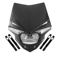Frontlykt til motorsykkel, EXC SX SXF EXC MX, svart