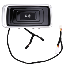Autós vezeték nélküli töltő 15 W-os gyors telefontöltő panel adapter balra
