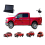 Monitor de visão traseira dobrável de 5 polegadas com câmera de ré, monitor de carro 4