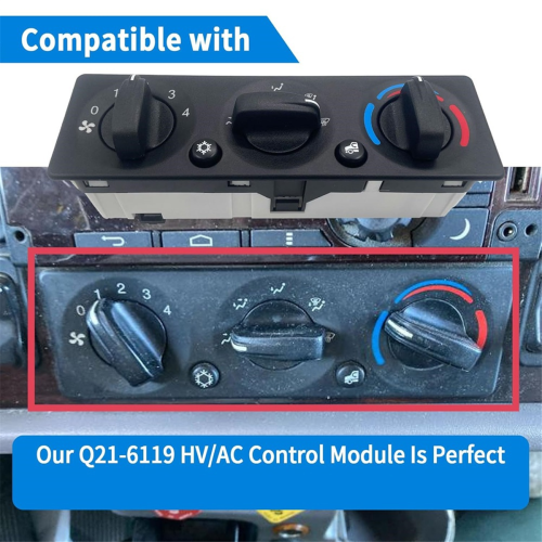 Q21-6119 HVAC-kontrollpanel for 337 348 389 lastebiler 2