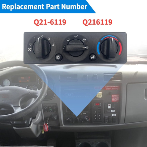 Q21-6119 HVAC-kontrollpanel for 337 348 389 lastebiler 1