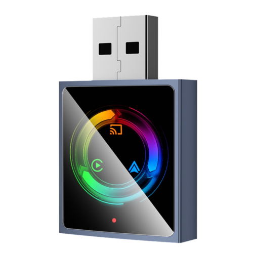 Adaptor Carplay wireless 3 în 1, dongle USB, link pentru oglindă