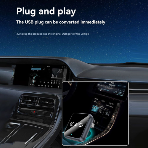Adaptor wireless inteligent AI Carplay Airplay Android Auto 3 în 1 B 2