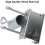 Metal Balcony Parasol Holder Clamp Fence e 3