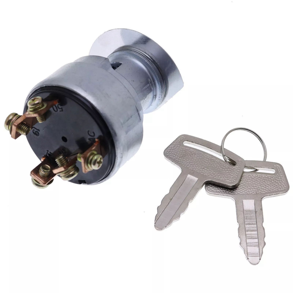 Ignition Key Switch 66706-55120 1E013-63590 For Tractor B5100 4713552789243
