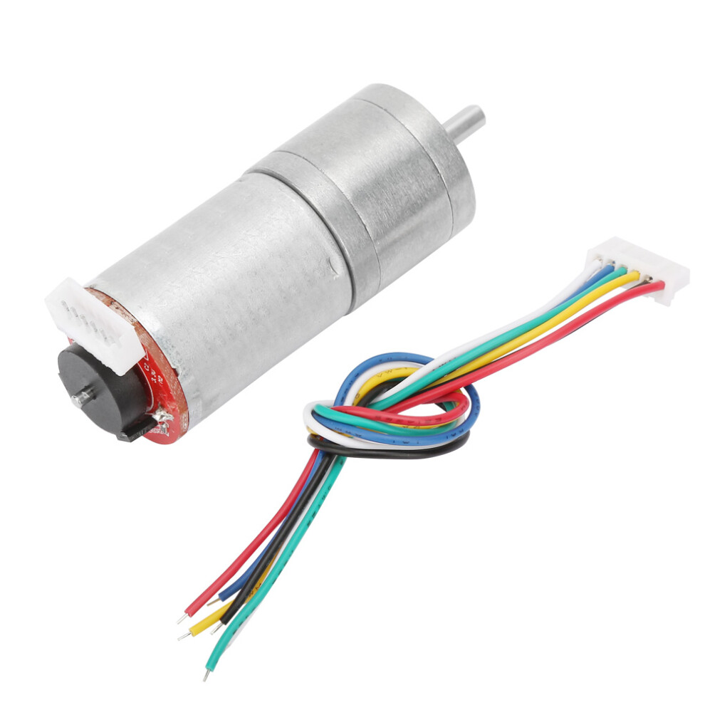 DC 12V Encoder Gear Motor Speed Reduction Motor