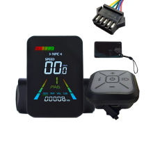 F3 E-Bike NFC Wyświetlacz LCD Kolorowy Animowany Miernik UART SM5PIN