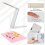 UV Light for Resin Curing Foldable UV Resin Light, DIY Crafts,A 3