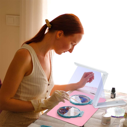 UV Light for Resin Curing Foldable UV Resin Light, DIY Crafts,A 1