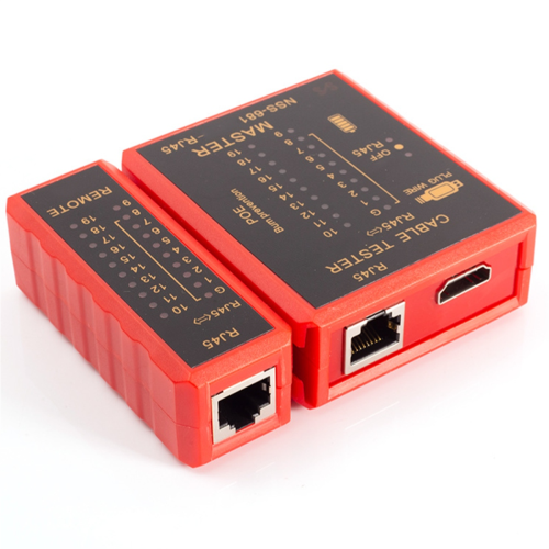 Πολυλειτουργικός ελεγκτής καλωδίων RJ45 POE με υψηλή ευκρίνεια 2