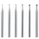 6Pcs Open Mouth Cup Burr - Jewelry Setting Cup Burs Wire Rounder Bits 1
