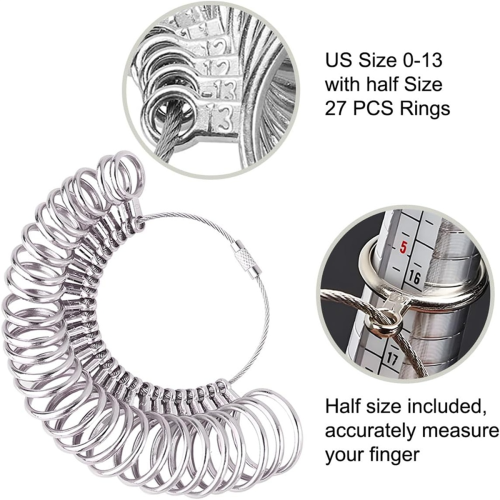 Ringmaatmeter voor het maken van sieraden 1