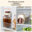 1000 ml Cold Brew-Kaffeemaschine mit Griff, 350-Mesh-Filter 4