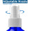 Sally's Organics Empty Blue Glass Small Portable Atomizer Spritzer 2 Pack (4oz) 4