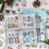 100 ark vinterklistremerker til scrapbooking-utstyr 2