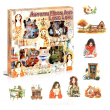 100 de coli de autocolante pentru albume de toamnă, pentru consumabile de scrapbooking
