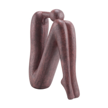 Moderne Keramisk Statue Figur Bogblok Bogreol Stopper Holder A