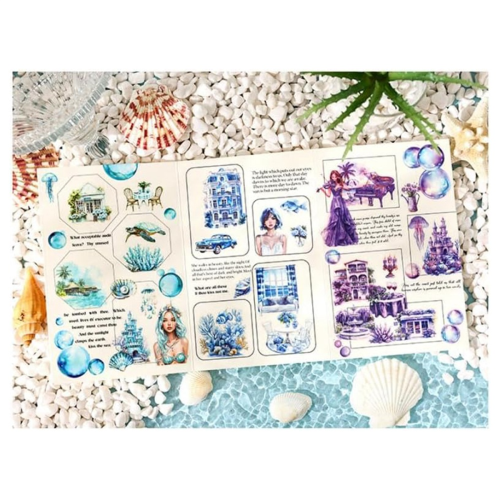 100 ark sommerklistremerker til scrapbooking-utstyr 2