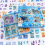 100 ark sommerklistremerker til scrapbooking-utstyr 2