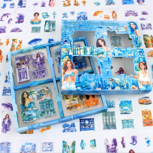 100 ark sommerklistremerker til scrapbooking-utstyr 1
