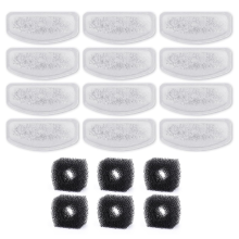Filtri di ricambio da 12 pezzi per fontanella per animali domestici D60/D30 da 67 oz/2 l