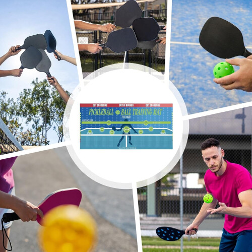 Pickleballs Dink Board Training Aid, Portable Rebounder Pad for Skill Development, Versatile Pickleball Practice Tool 2