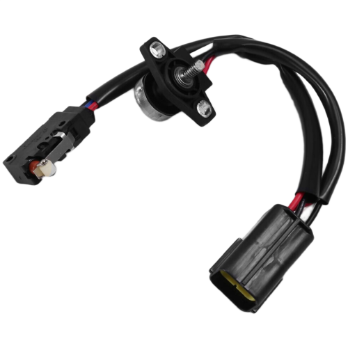 Gaspedalregulatorens sensorpotentiometer med mikroafbryder 1