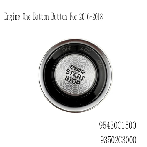 Bil Start Stop Kontaktknap Motor En-knapsknap til 1