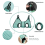 Pet Grooming Hammock with Adjustable Height&Tool Bag - 30 Lb Capacity 5