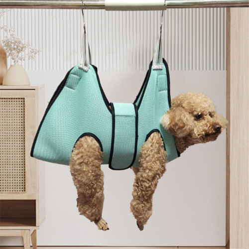 Pet Grooming Hammock with Adjustable Height&Tool Bag - 30 Lb Capacity 1