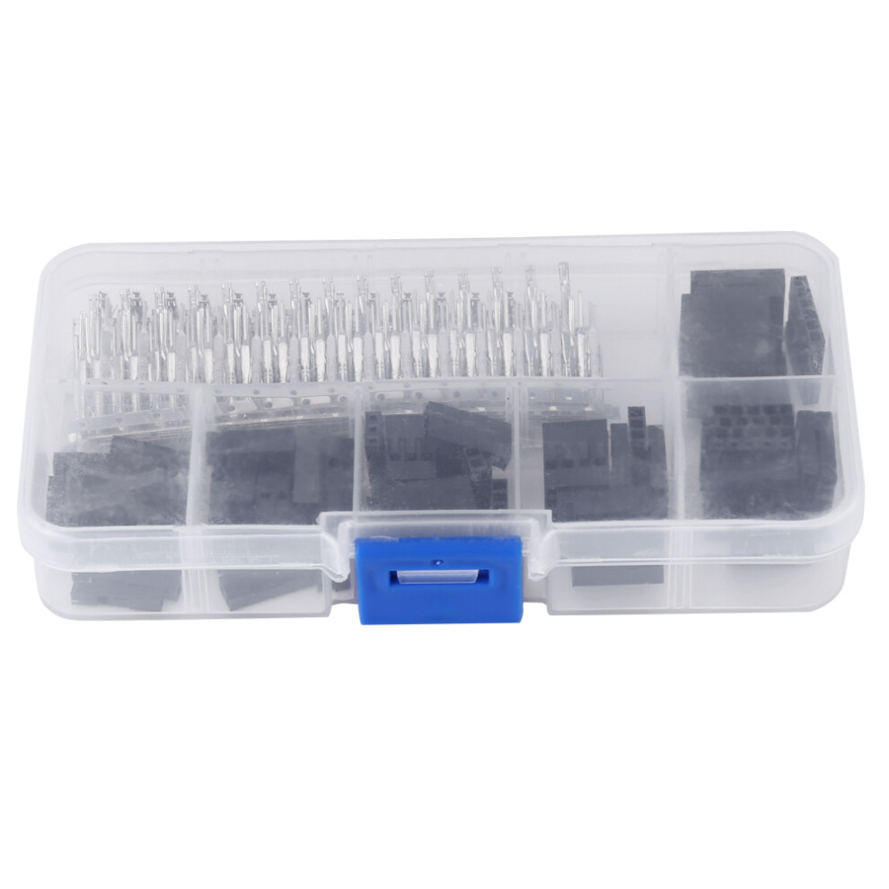 370pcs Wire Jumper Pin Connector Housing Terminal