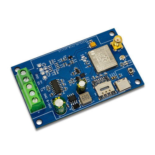 Moduł transmisji danych DTU Air780E 4G do RS232 1