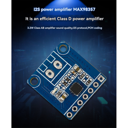 MAX98357 Effektförstärkarmodul för /för /ESP32 2