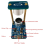 Levitator Lodde DIY Kit, Ultralyd Ophæng Stående Controller 5