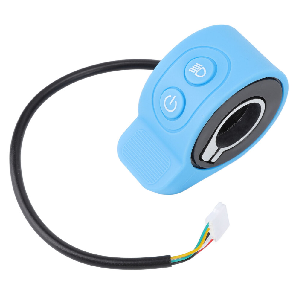 Electric Scooter Thumb Throttle Accelerator Blue