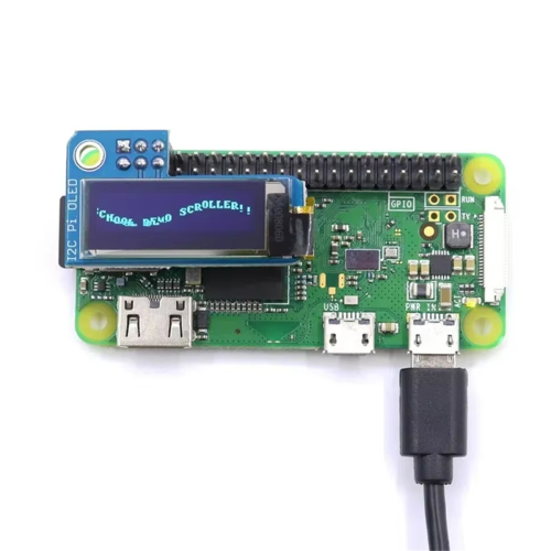 0,91 tommer OLED 128x32 I2C IIC blå OLED-displaymodul 1