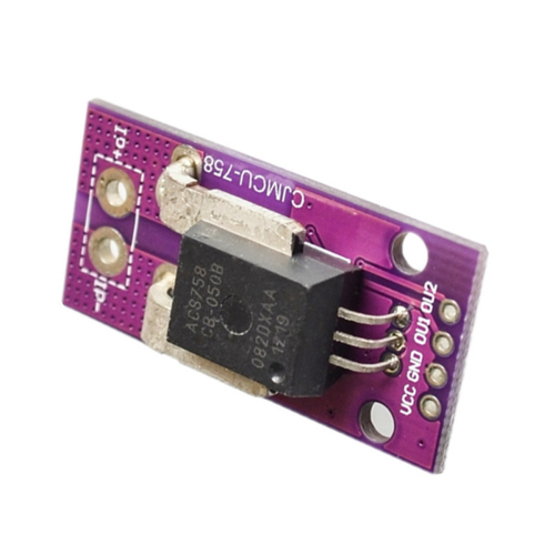MCU-758 ACS758LCB-050B-PFF-T 50A Hall Current Sensor Module 2