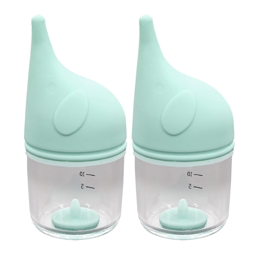 2 Pcs Kitten Bottle, Leak-Proof Squeezable Pet Feeding Bottle(20ml)
