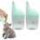 2 Pcs Kitten Bottle, Leak-Proof Squeezable Pet Feeding Bottle(20ml) 2
