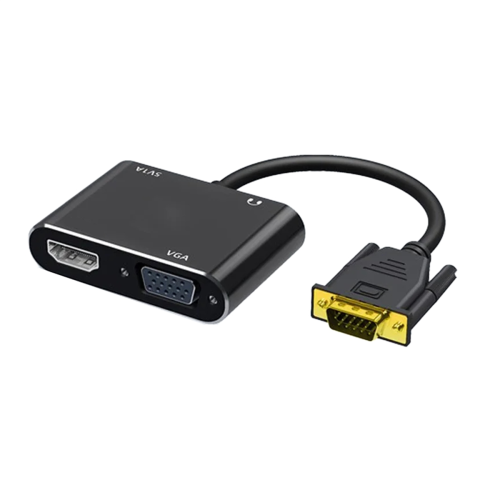 Adaptador compatível com VGA para divisor VGA